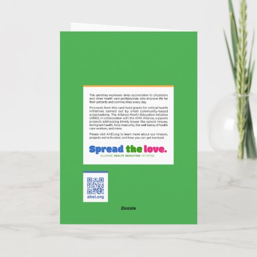 Ze maakten het verschil bedankkaart (Achterkant)