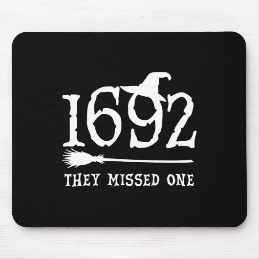 Ze misten een Halloween Feminist Witch Trials Wo Muismat (Voorkant)