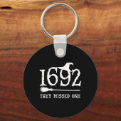 Ze misten een Halloween Feminist Witch Trials Wo Sleutelhanger (Voorkant)