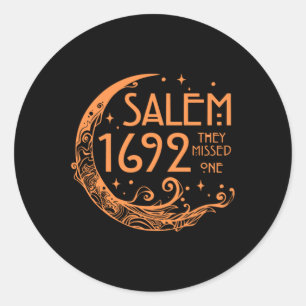 Ze Misten Eén M Machusetts Ronde Sticker