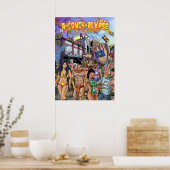 Ze neemt een belangrijke West Fantasy Fest op Poster (Keuken)