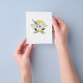 Ze noemen het de Goose Non-binary LGBT Pride Month Flyer (Hand)