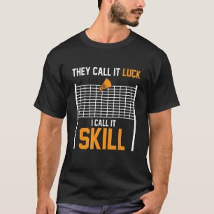 Ze noemen het luipend dat ik het Skill Badminton P T-shirt