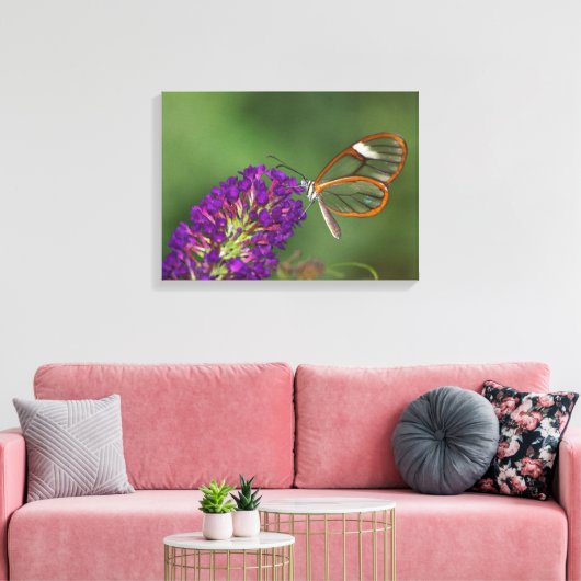 Ze noemen me Clear Wing Canvas Afdruk (Insitu (Woonkamer))