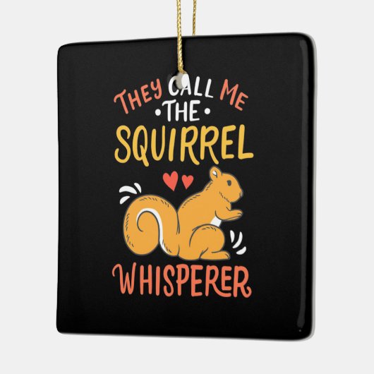 Ze noemen me de eekhoornfluiter keramisch ornament (Links)