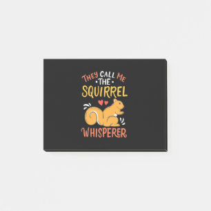 Ze noemen me de eekhoornfluiter post-it® notes