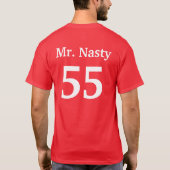 Ze noemen me... de heer Nasty T-shirt (Achterkant)