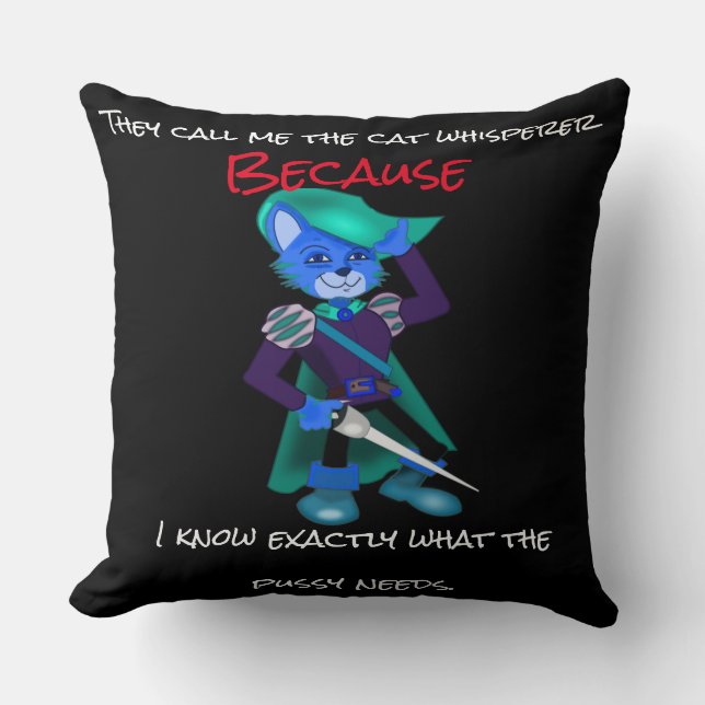 Ze noemen me de kat whisker kussen (Voorkant)