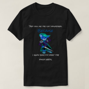 Ze noemen me de kattenfluisteraar. DBct T-shirt