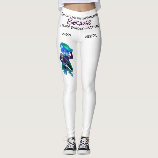 Ze noemen me de kattenfluisteraar. leggings (Voorkant)