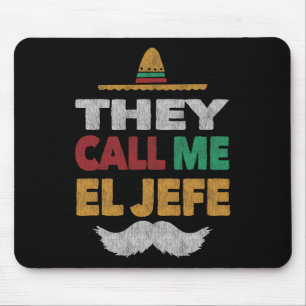 Ze noemen me El Jefe Fiesta Pet van de Mexicaanse Muismat