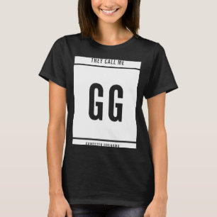 Ze noemen me GG Gangster Grandma T-shirt