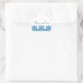 Ze noemen me mam Pset Tulips Stickers (blauw) (Tas)