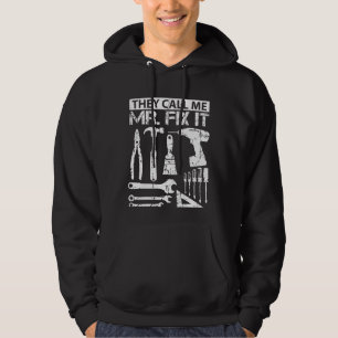 Ze noemen me Mr. Fix het grappige handyman vader v Hoodie
