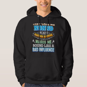 Ze noemen me non-no omdat partner in misdaadvader hoodie