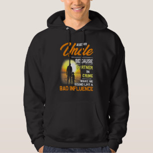 Ze noemen me oom omdat partner in misdaadvader hoodie