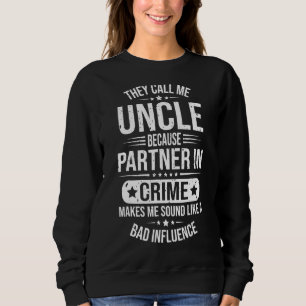 Ze noemen me oom omdat partner in misdaadvader trui