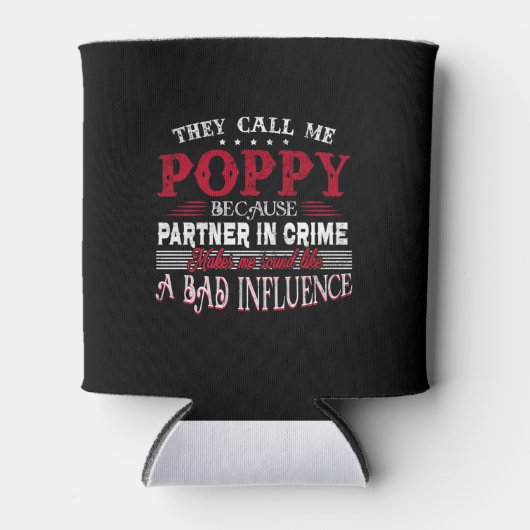 Ze noemen me papaver omdat de partner in misdaad blikjeskoeler (Voorkant)