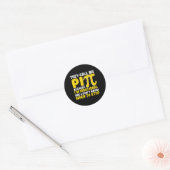 Ze noemen me PI omdat ik irrationeel terug ben naa Ronde Sticker (Envelop)