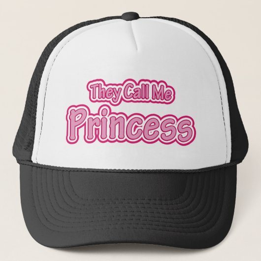 Ze noemen me prinses trucker pet (Voorkant)