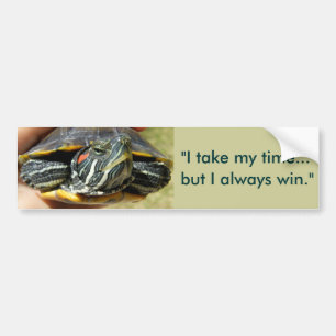 Ze noemen me schildpad... bumpersticker