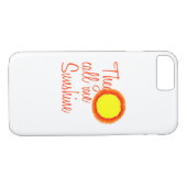 Ze noemen me Sunshine Case-Mate iPhone Case (Achterkant (Horizontaal))