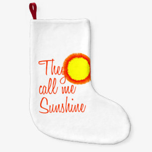 Ze noemen me Sunshine Kleine Kerstsok