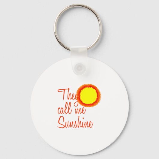 Ze noemen me Sunshine Sleutelhanger (Voorkant)