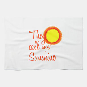 Ze noemen me Sunshine Theedoek