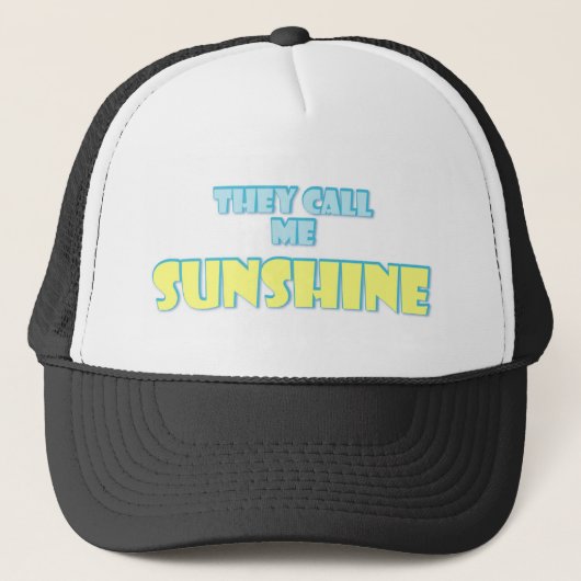 Ze noemen me Sunshine Trucker Pet (Voorkant)