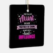 Ze noemen me tante keramisch ornament (Rechts)