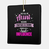 Ze noemen me tante keramisch ornament (Links)