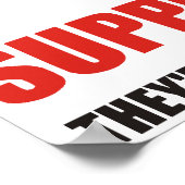 Ze ondersteunen bacteriën, ze zijn de enige cultuu poster (Hoek)