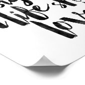 Ze ontwierp een leven dat ze graag had poster (Hoek)