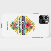 Ze ontwierp het leven dat ze wilde iPhone hoesje (Achterkant horizontaal)