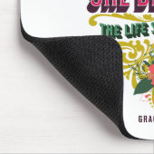 Ze ontwierp het leven dat ze wilde muismat (Hoek)