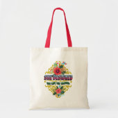 Ze ontwierp het leven dat ze wilde tote bag (Voorkant)