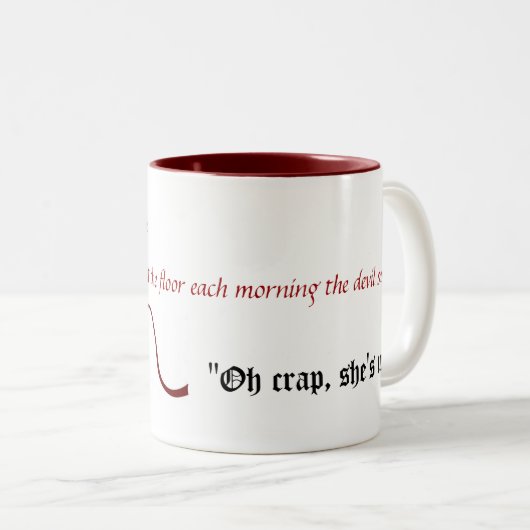 Ze ontwricht Mok ... (Voorkant rechts)