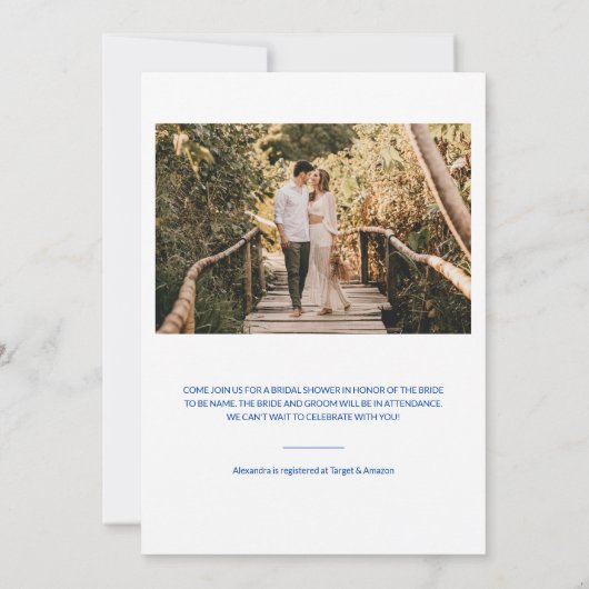 Ze op Cloud Nine Pastel Waterverf Vrijgezellenfees Kaart (Achterkant)