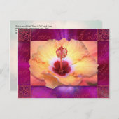 Ze opent haar mond met wijsheid briefkaart (Voorkant / Achterkant)