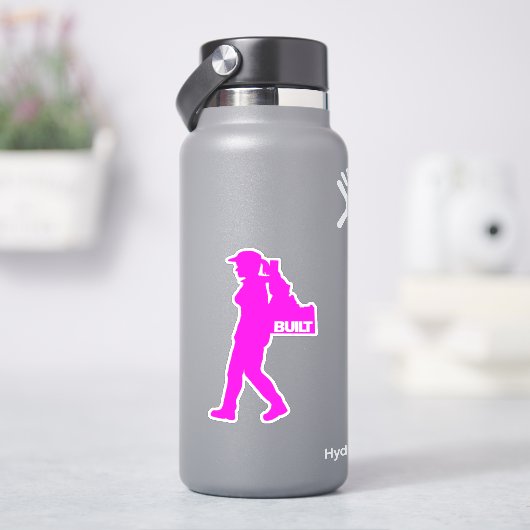Ze pakt Idaho Vinyl Decal uit. Sticker (HydroFlask)