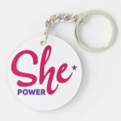Ze Power AcrylSleutelhanger Sleutelhanger (Achterkant)