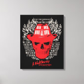 Ze probeerden me te verbranden canvas afdruk (Voorkant)