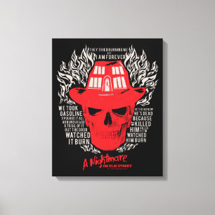 Ze probeerden me te verbranden canvas afdruk