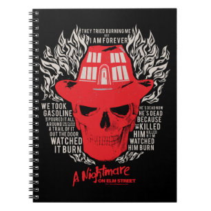 Ze probeerden me te verbranden notitieboek