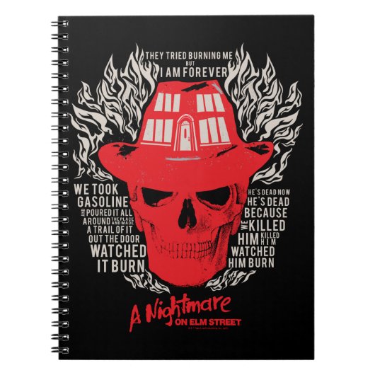 Ze probeerden me te verbranden notitieboek (Voorkant)