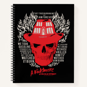 Ze probeerden me te verbranden notitieboek