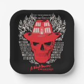 Ze probeerden me te verbranden papieren bordje (Voorkant)