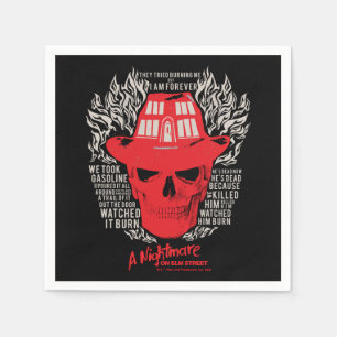 Ze probeerden me te verbranden servet