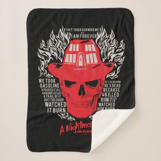 Ze probeerden me te verbranden sherpa deken